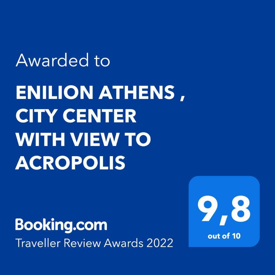 Enilion Athens , City Center With View To Acropolis Dış mekan fotoğraf